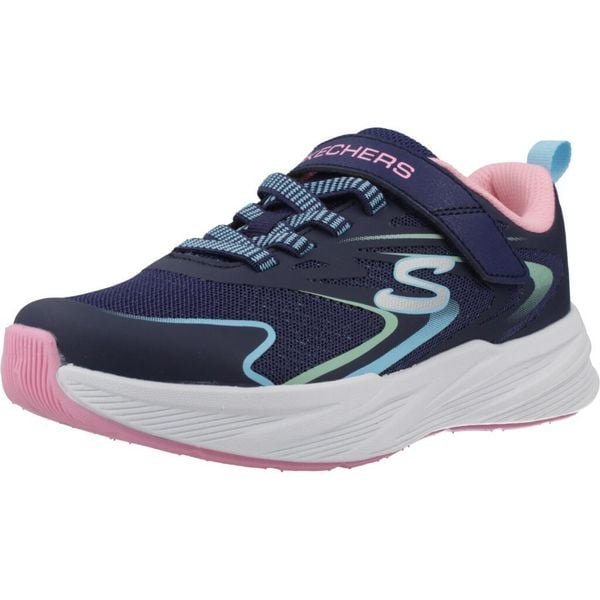 Buty SKECHERS MICROSPEC TREAD HYPER SPEED Niebieski. Niebieskie buty trekkingowe męskie Skechers, z syntetyku, bez zapięcia, trekkingowe, Skechers Sport. Za 195.99 zł.