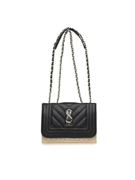 Steve Madden Torebka Bcala Crossbody SM13000617-02002-BOB Czarny. Czarne listonoszki damskie Steve Madden, bez wzorów, ze skóry, bez dodatków. Za 739.99 zł.