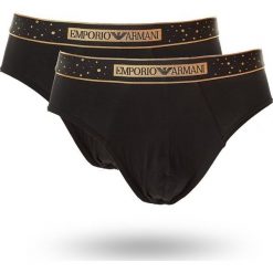 Slipy 2-pak EMPORIO ARMANI. Slipki męskie Emporio Armani, bez wzorów. Za 229.00 zł.