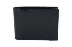 Portfel skórzany BARBERINI'S czarny 8051-1. Czarne portfele męskie Barberinis, bez wzorów, ze skóry. Za 151.99 zł.