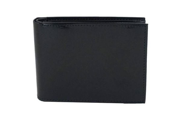 Portfel skórzany BARBERINI'S czarny 8051-1. Czarne portfele męskie Barberinis, bez wzorów, ze skóry. Za 151.99 zł.