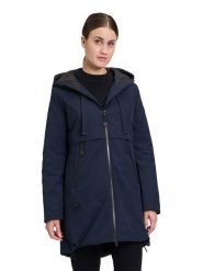 Betty Barclay Płaszcz zimowy w kolorze granatowym rozmiar: 42. Niebieskie płaszcze damskie Betty Barclay, na zimę, bez wzorów, z puchu. Za 261.05 zł.