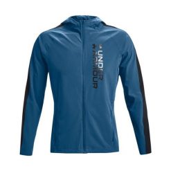 Kurtka do biegania męska Under Armour OutRun The Storm Jacket. Niebieskie kurtki treningowe męskie Under Armour, m, bez wzorów, do biegania. Za 389.00 zł.