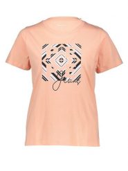 Pepe Jeans Koszulka w kolorze pomarańczowym rozmiar: M. Pomarańczowe bluzki damskie Pepe Jeans, m, bez wzorów, z bawełny, bez kołnierzyka, bez ramiączek. Za 87.81 zł.