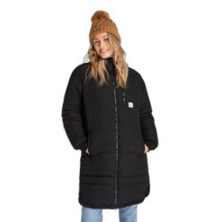 Damska wodoodporna kurtka outdoorowa Protest Prtadorey. Czarne kurtki damskie Protest, na zimę, l, bez wzorów, bez kaptura. Za 579.99 zł.