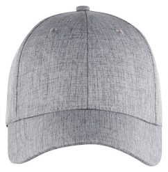 Clique Melange Cap czapka 6 paneli z poliestru szary melanż. Szare czapki męskie CLIQUE, bez wzorów, z materiału, klasyczne. Za 97.89 zł.