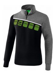 Erima Koszulka sportowa "5-C" w kolorze czarno-szarym rozmiar: S. Czarne t-shirty sportowe męskie Erima, s, z materiału, bez ramiączek, outdoorowe. Za 114.98 zł.