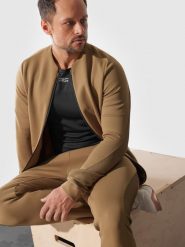 4F Bluza treningowa szybkoschnąca z materiałów z recyklingu męska 4F x Robert Lewandowski XXL. Brązowe bluzy bez kaptura męskie 4f, m, z dzianiny. W wyprzedaży za 179.99 zł.