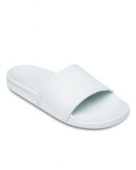 Sandały dla Mężczyzn DOCKYARD. Białe sandały męskie Quiksilver, z materiału, bez zapięcia. Za 137.25 zł.