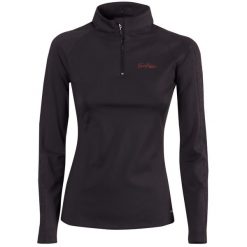 Damska koszulka do jazdy konnej Harry's Horse Classy Indy. Czarne t-shirty damskie HARRYS HORSE, l, bez wzorów, z elastanu, bez kołnierzyka. Za 216.60 zł.