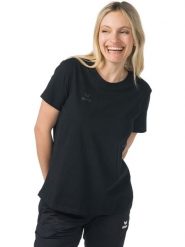 Erima Koszulka "CMPT" w kolorze czarnym rozmiar: 46. Czarne t-shirty damskie Erima, bez wzorów, z bawełny, bez kołnierzyka. Za 74.81 zł.