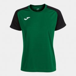 Koszulka do piłki nożnej damska Joma Academy IV. Czarne bluzki damskie Joma, xl, bez wzorów, z poliesteru, bez kołnierzyka. Za 88.45 zł.