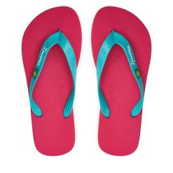 Japonki Ipanema. Niebieskie klapki damskie Ipanema, bez wzorów, bez obcasa. Za 69.99 zł.