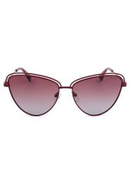 Polaroid Damskie okulary przeciwsłoneczne w kolorze bordowym rozmiar: 57. Czerwone okulary przeciwsłoneczne damskie Polaroid. Za 166.49 zł.