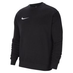Bluza sportowa męska Nike Park 20 Crew Fleece. Białe bluzy bez kaptura męskie Nike, bez wzorów, z bawełny, sportowe, bez kołnierzyka, bez ramiączek. Za 199.99 zł.