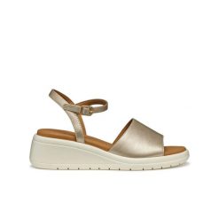 Damskie sandały z klinem Geox Meliconia A. Żółte sandały damskie Converse, bez wzorów, z gumy, bez obcasa, na koturnie. Za 413.50 zł.