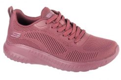 Buty sportowe Sneakersy damskie, Bobs Squad Chaos - Face Off. Fioletowe buty sportowe na co dzień damskie Skechers, bez wzorów, z materiału, trekkingowe. Za 249.99 zł.