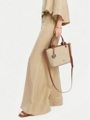 Nine West Torebka CEO-Zena-GLAR3 Beżowy. Brązowe torebki klasyczne damskie Nine West, bez wzorów, z materiału, bez dodatków. Za 229.99 zł.