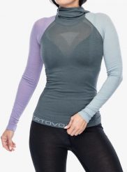 Bluza termoaktywna damska Ortovox 120 Comp Light Hoody. Zielone bluzy z kapturem damskie ORTOVOX, na zimę, m, z dzianiny. Za 473.00 zł.