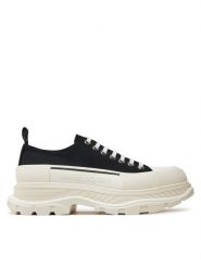 MCQ Alexander McQueen Trampki 705660 W4MV2 Czarny. Czarne trampki i tenisówki męskie MCQ Alexander McQueen, bez wzorów, z materiału, bez zapięcia. Za 1,889.00 zł.