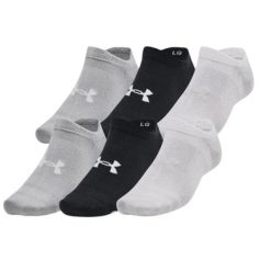 Niewidzialne skarpety Under Armour Essential (x6). Czarne skarpetki męskie Under Armour, bez wzorów, z bawełny. Za 150.50 zł.