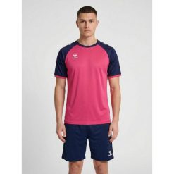 Koszulka Hummel League. Czerwone bluzki damskie HUMMEL, bez ramiączek, do piłki nożnej. Za 167.00 zł.