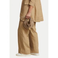 Torebka Polo Ralph Lauren. Brązowe torebki klasyczne damskie Polo Ralph Lauren, bez wzorów, bez dodatków. Za 2,199.00 zł.