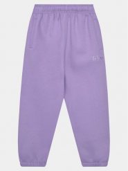 Gap Spodnie dresowe 741404-01 Fioletowy Relaxed Fit. Fioletowe spodnie dziewczęce GAP, z bawełny. Za 129.99 zł.