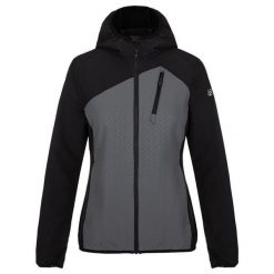 Kurtka softshell damska LOAP URLEA XS – czarny/szary. Czarne kurtki damskie LOLË, s, bez wzorów, z softshellu, bez kaptura. Za 256.99 zł.