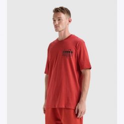 Koszulka DIADORA T-SHIRT SS MANIFESTO. Żółte t-shirty męskie Diadora, m, bez wzorów, bez kołnierzyka. Za 59.99 zł.