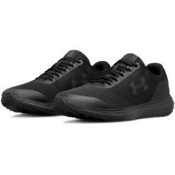 Buty do biegania męskie Under Armour Surge. Czarne obuwie do biegania damskie Under Armour. Za 229.99 zł.