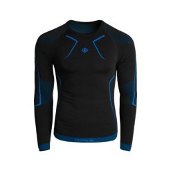 SIOUX M Męska koszulka termiczna z długim rękawem i krótkim rękawem, bezszwowa,. Czarne bielizna termoaktywna męska IZAS, m. Za 204.30 zł.