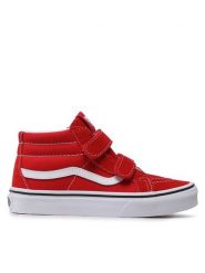Vans Tenisówki Sk8-Mid Reissu VN00018TH1N1 Czerwony. Czerwone buty sportowe chłopięce Vans, ze skóry, bez zapięcia. Za 179.99 zł.