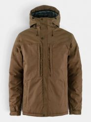 Kurtka uniwersalna męska Fjallraven Skogsö. Brązowe kurtki męskie Fjällräven, na zimę, m, bez wzorów, z bawełny, klasyczne, z kapturem. Za 1,699.70 zł.