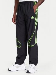 Adidas Spodnie dresowe Teamgeist adicolor JW5869 Czarny Loose Fit. Czarne spodnie dresowe męskie Adidas, bez wzorów, z dresówki. Za 219.99 zł.