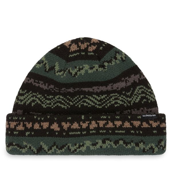 Czapka Quiksilver. Czarne czapki męskie Quiksilver, na zimę, bez wzorów. Za 149.99 zł.