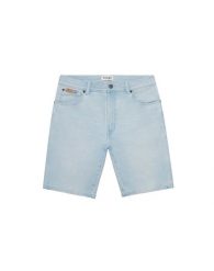 WRANGLER MESKIE SZORTY TEXAS SHORTS ROCKY LANDING 112350868 W11C017959. Białe szorty męskie Wrangler, z bawełny, bez kołnierzyka. Za 189.99 zł.