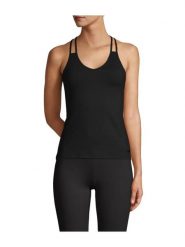 Koszulka Casal V-Neck Racerback Sportowa Damska Oddychająca do Jogi. Czarne bluzki sportowe damskie Casall, l, z materiału, bez kołnierzyka, bez ramiączek. Za 159.00 zł.