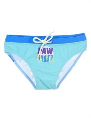 Paw Patrol Kąpielówki "Psi Patrol" w kolorze błękitnym rozmiar: 104. Niebieskie kąpielówki męskie Paw Patrol, bez wzorów, z materiału. Za 30.99 zł.