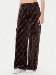 Liu Jo Sport Spodnie dresowe TF5111 J4955 Brązowy Relaxed Fit. Brązowe spodnie dresowe damskie Liu Jo Sport, xl, z dresówki. Za 579.99 zł.