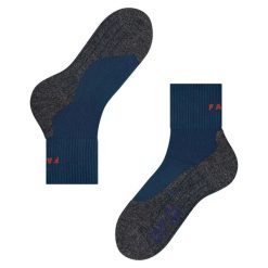 Krótkie skarpetki Falke TK2 Explore Cool. Niebieskie skarpetki męskie Falke, bez wzorów, z lyocellu. Za 179.50 zł.