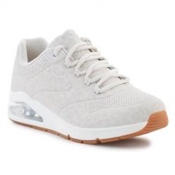 Buty do chodzenia damskie Skechers 155642OFWT. Szare buty sportowe na co dzień damskie Skechers, bez wzorów, z materiału, trekkingowe. Za 473.00 zł.