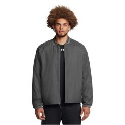 Kurtka Under Armour Unstoppable. Szare kurtki męskie Under Armour, xl, bez wzorów, z elastanu, bez kaptura. Za 650.40 zł.