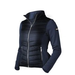 Damska kurtka jeździecka zapinana na zamek Equestrian Stockholm Active Performan. Niebieskie kurtki damskie EQUESTRIAN STOCKHOLM, s, bez wzorów, z materiału, bez kaptura. Za 858.80 zł.