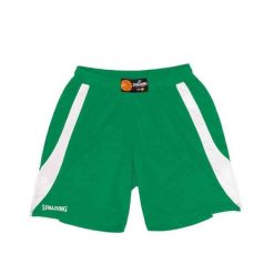 Szorty damskie Spalding Jam. Zielone spodenki sportowe damskie Spalding, bez wzorów, z dresówki, sportowe. Za 161.00 zł.