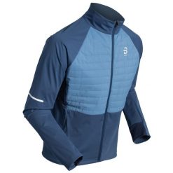 Kurtka narciarska Daehlie Sportswear Challenge 3.0. Niebieskie kurtki narciarskie i snowboardowe damskie DAEHLIE, m, bez wzorów, bez kaptura, na fitness i siłownię. Za 902.00 zł.