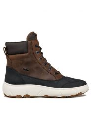 Geox Kozaki U Nebula + Grip B Ab U46HFC 0FFBC C0202 Brązowy. Brązowe buty zimowe męskie Geox, ze skóry, bez zapięcia. Za 799.99 zł.