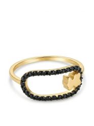 TOUS Pierścionek Camille 1004567414 Złoty. Żółte pierścionki damskie Tous, metalowe. Za 469.99 zł.