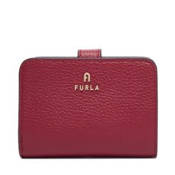 Portfel Furla. Czerwone portfele damskie Furla, bez wzorów. Za 674.99 zł.