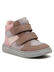 Lasocki Kids Kozaki CI12-RYANA-04 Fioletowy. Fioletowe kozaki dziewczęce Lasocki Kids, bez wzorów, z nubiku, bez obcasa. Za 169.99 zł.